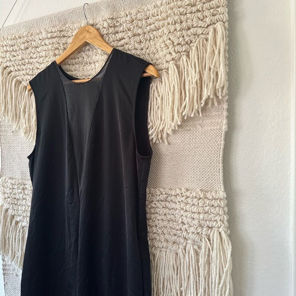 Marina Moscone V-Neck Jumpsuit